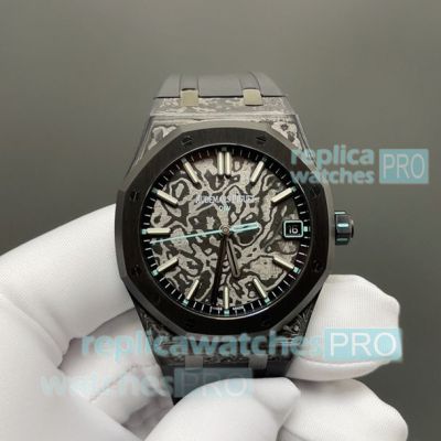 Super Replica DIW Carbon Audemars Piguet Royal Oak 15500 Voidline AP Watch 